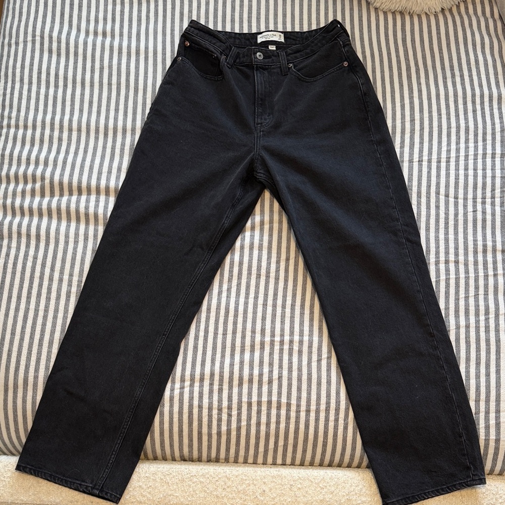 Abercrombie & Fitch Black High Rise Jeans